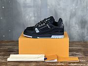 Louis Vuitton LV Trainers Black Sneaker - 1