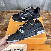 Louis Vuitton LV Trainers Black Sneaker - 3
