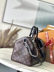 Louis Vuitton LV Speedy Soft 30 Dark Black Monogram 30x21x17cm - 3