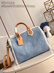 Louis Vuitton LV Speedy 40 Winter Denim 40x26x23cm - 1