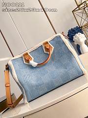 Louis Vuitton LV Speedy 40 Winter Denim 40x26x23cm - 2