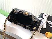 Chanel Black Bag Lambskin Gold 30x26x14cm - 6