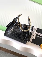 Chanel Black Bag Lambskin Gold 30x26x14cm - 3