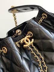 Chanel Black Bag Lambskin Gold 30x26x14cm - 2