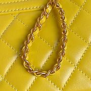 Chanel Kelly Bag Yellow Gold 13x19x7cm - 4