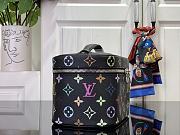 Louis Vuitton LV Cosmetic Bag Multicolor Black 20x14x13cm - 4