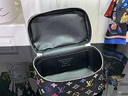 Louis Vuitton LV Cosmetic Bag Multicolor Black 20x14x13cm - 3