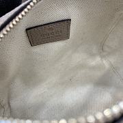 Gucci GG Emblem Super Mini Top Handle Bag Taupe 16.5x10x8cm - 3