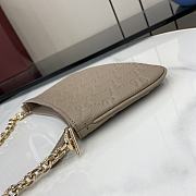 Gucci GG Emblem Super Mini Bag Taupe 23x12x2cm - 6