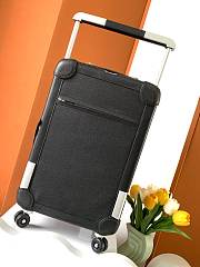 Hermes R.M.S Cabin Suitcase Black 57x35x20cm - 4