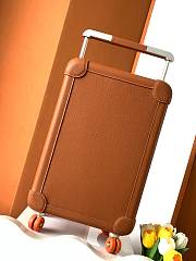 Hermes R.M.S Cabin Suitcase Brown 57x35x20cm - 1