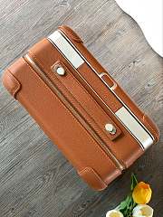 Hermes R.M.S Cabin Suitcase Brown 57x35x20cm - 5