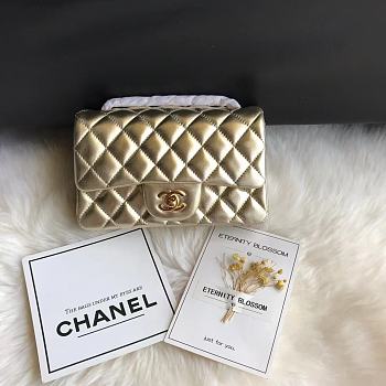 Chanel Flap Bag Gold Bag 20cm