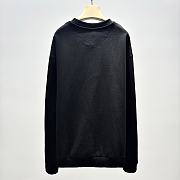 Prada Triangle Logo Cotton Sweatshirt - 3