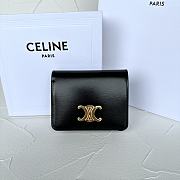 Celine Black Wallet 11x9x3cm - 1