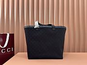 Gucci Totissima Medium Black Tote Bag 30x28x26cm - 5