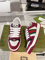 Gucci Women's Screener Sneaker Rosso Ancora - 3