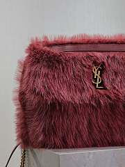 YSL Niki Shoulder Bag Pink 32x23x9cm - 5