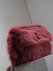 YSL Niki Shoulder Bag Pink 32x23x9cm - 2