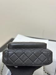 Chanel Clutch With Chain Black Bag Lambskin 21x15x7.5cm - 4