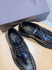 Valentino Garavani Gentlegram Derby Calfskin Black - 3