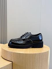 Valentino Garavani Gentlegram Derby Calfskin Black - 4