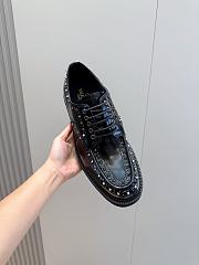 Valentino Garavani Gentlegram Derby Calfskin Black - 2