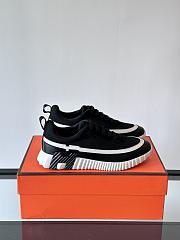 Hermes Bouncing Black White Sneaker - 1