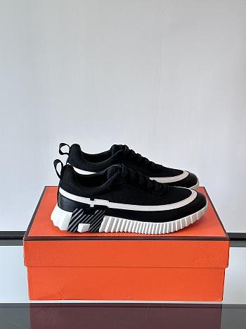 Hermes Bouncing Black White Sneaker