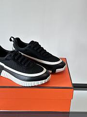 Hermes Bouncing Black White Sneaker - 3