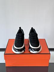 Hermes Bouncing Black White Sneaker - 5