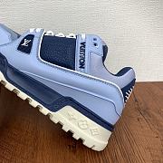 Louis Vuitton LV Maxi Trainers Blue Sneaker - 5