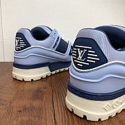 Louis Vuitton LV Maxi Trainers Blue Sneaker - 4