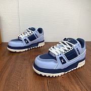 Louis Vuitton LV Maxi Trainers Blue Sneaker - 2