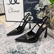 YSL Black Heel 10cm - 2