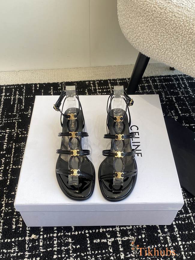 Celine Black Sandal 02 - 1