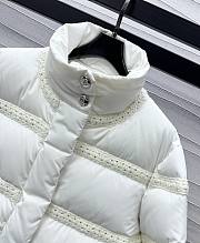 Chanel Quilted White Jacket - 2