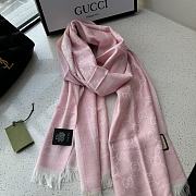 Gucci Pink Scarf 48x180cm - 1