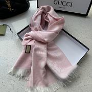 Gucci Pink Scarf 48x180cm - 4