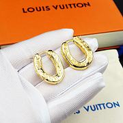 Louis Vuitton LV Gold Earrings 03  - 4