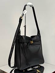 Balenciaga Bel Air Small Hobo Bag Black 25x27x10cm - 5