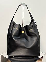 Balenciaga Bel Air Large Hobo Bag Black 44x40x15cm - 4