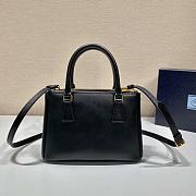 Prada Small Galleria Saffiano Black Leather Bag 24.5x16.5x11cm - 4