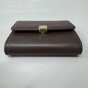 Miu Miu Brown Wallet 10cm - 3