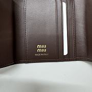 Miu Miu Brown Wallet 10cm - 2