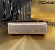 Dolce & Gabbana Small Sicily Gold Handbag 18x11x6cm - 4