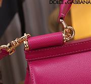 Dolce & Gabbana Small Sicily Pink Handbag 18x11x6cm - 4