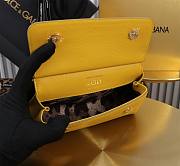 Dolce & Gabbana Small Sicily Yellow Handbag 18x11x6cm - 2