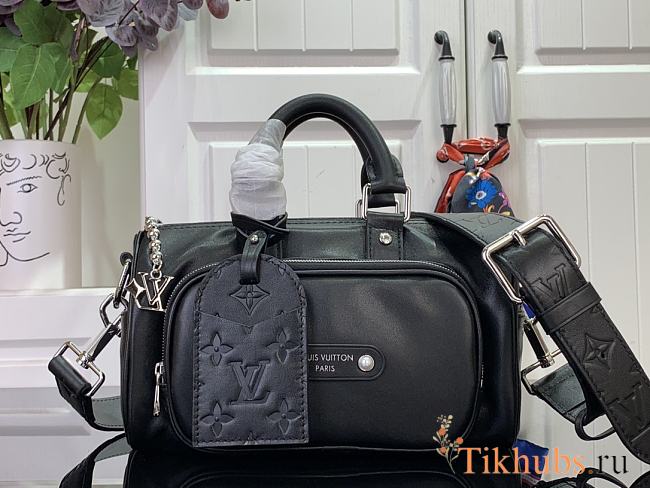 Louis Vuitton LV Keepall 25 Black 25x15x11cm - 1