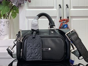 Louis Vuitton LV Keepall 25 Black 25x15x11cm